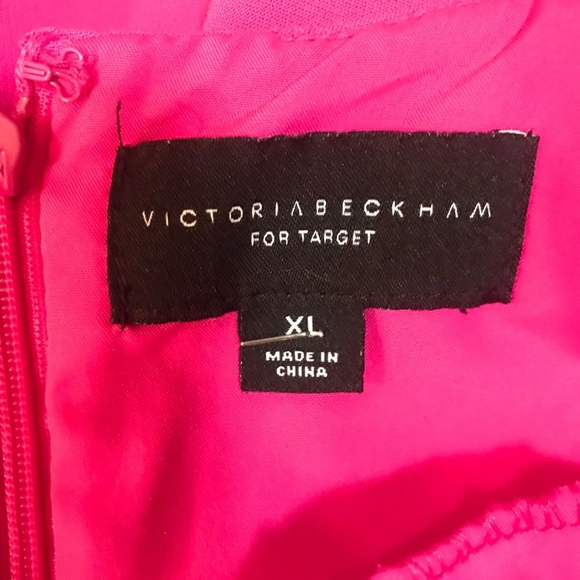 VICTORIA BECKHAM X TARGET‎ Flutter Sleeveless Mini Dress XL - Picture 6 of 9